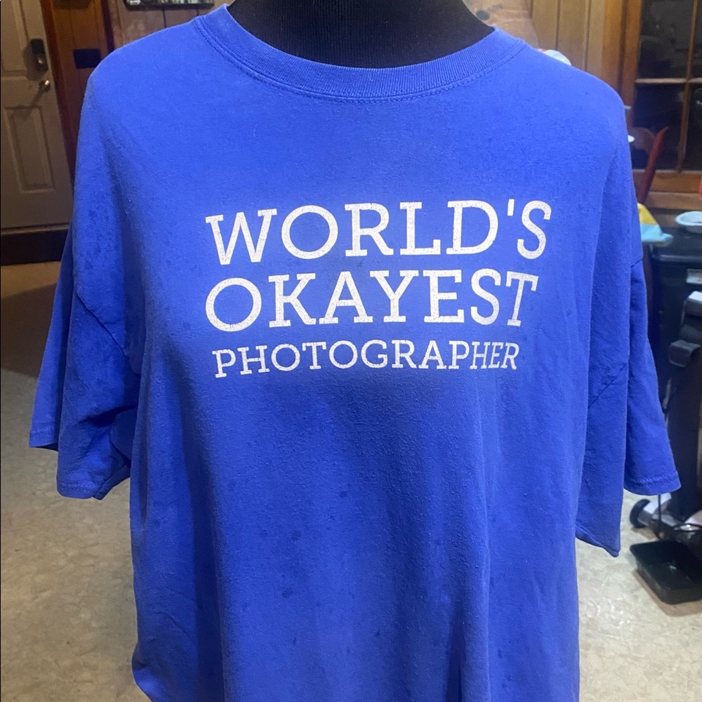 Fun t-shirt for the photographer!